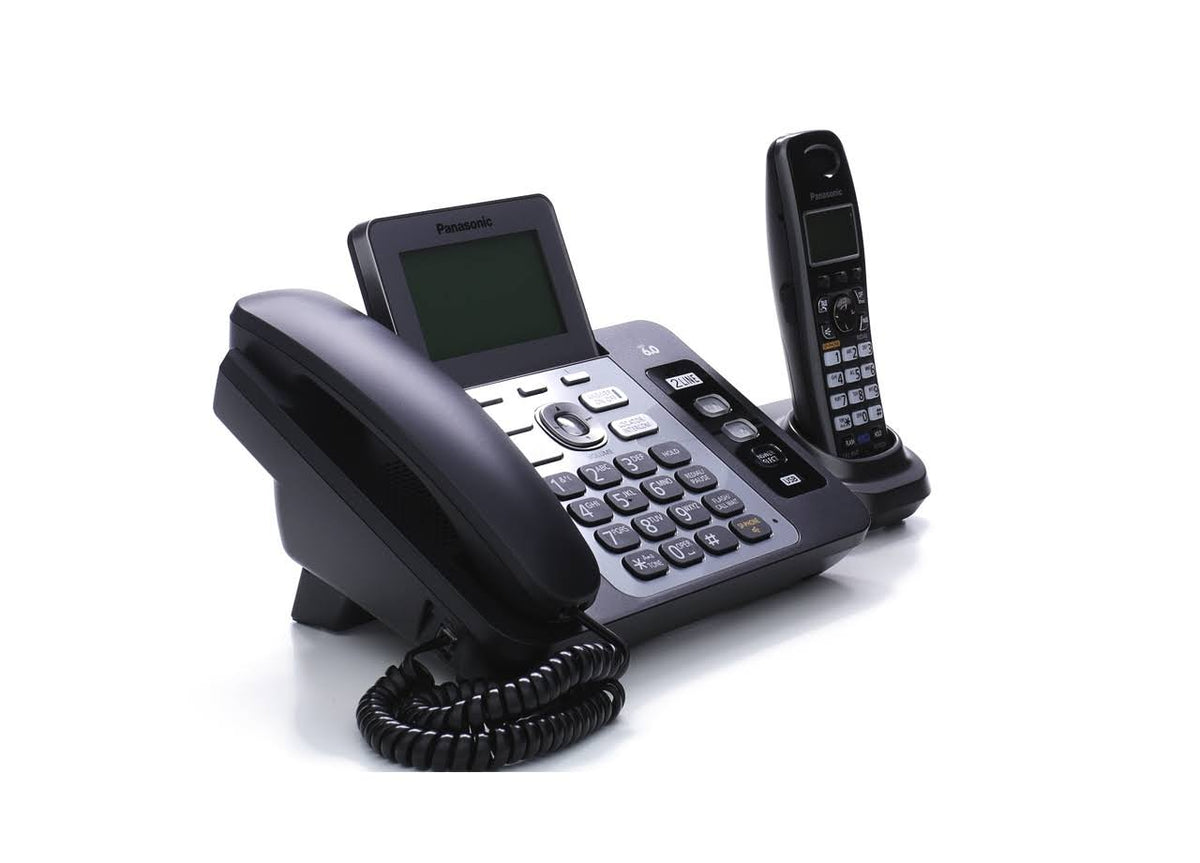 Two Line Dect 6.0 Expandable Digital Cordless Phone M6679