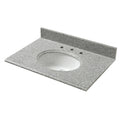37x22 Granite Vanity Top with Oval Bowl G303999