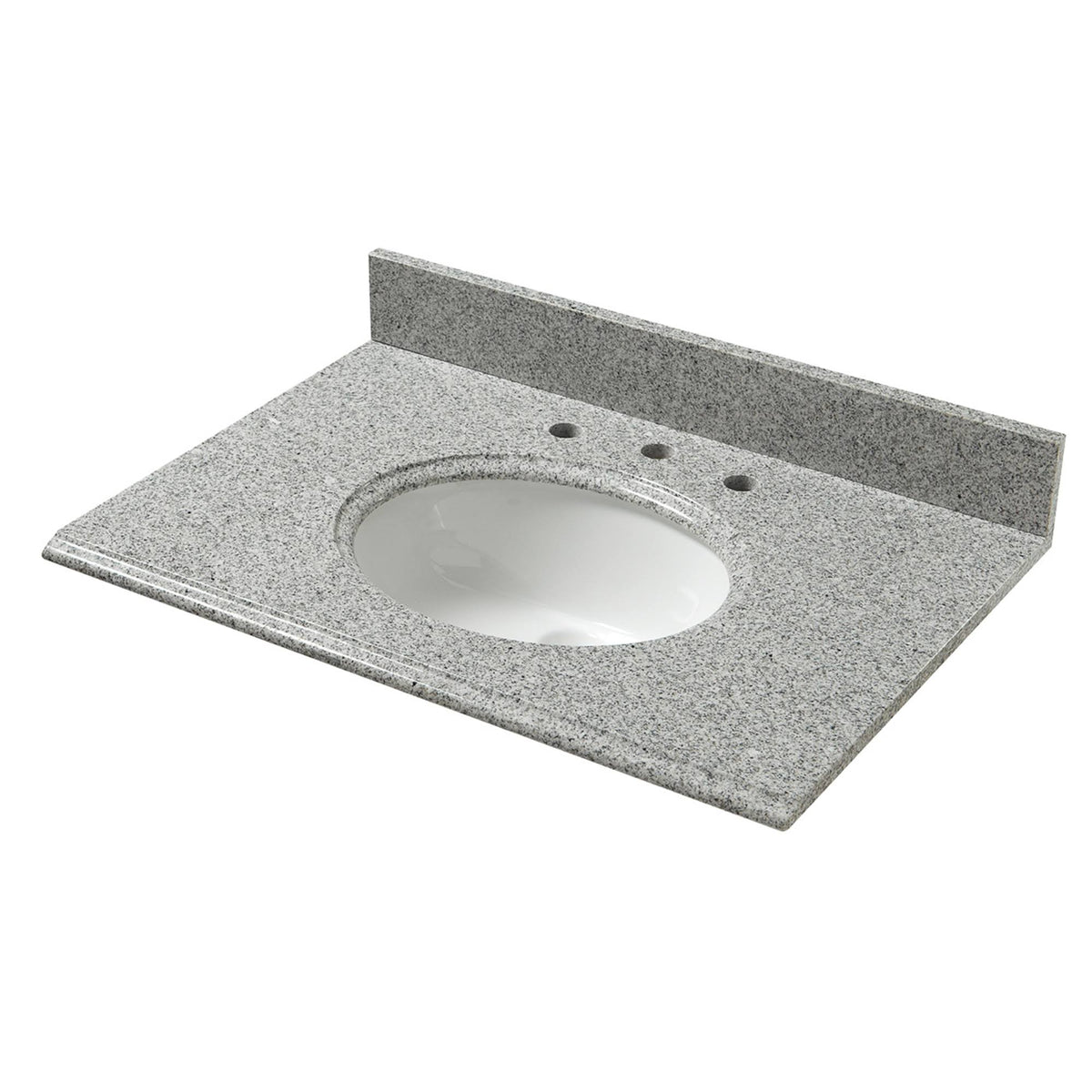 37x22 Granite Vanity Top with Oval Bowl G303999