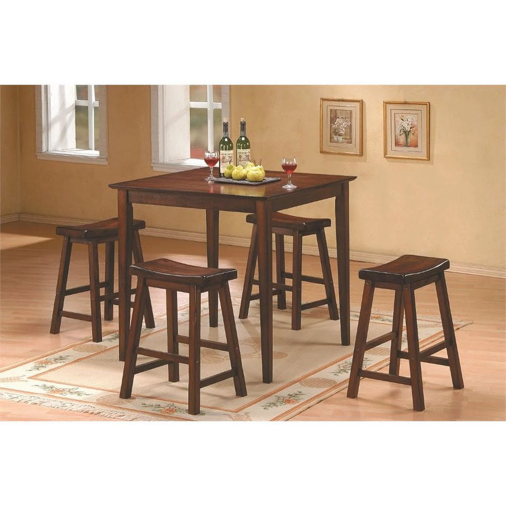 5 Piece Solid Wood Counter Height Dining Set X781