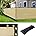 3' x 10' White Fence Privacy Screen with Grommets D175743