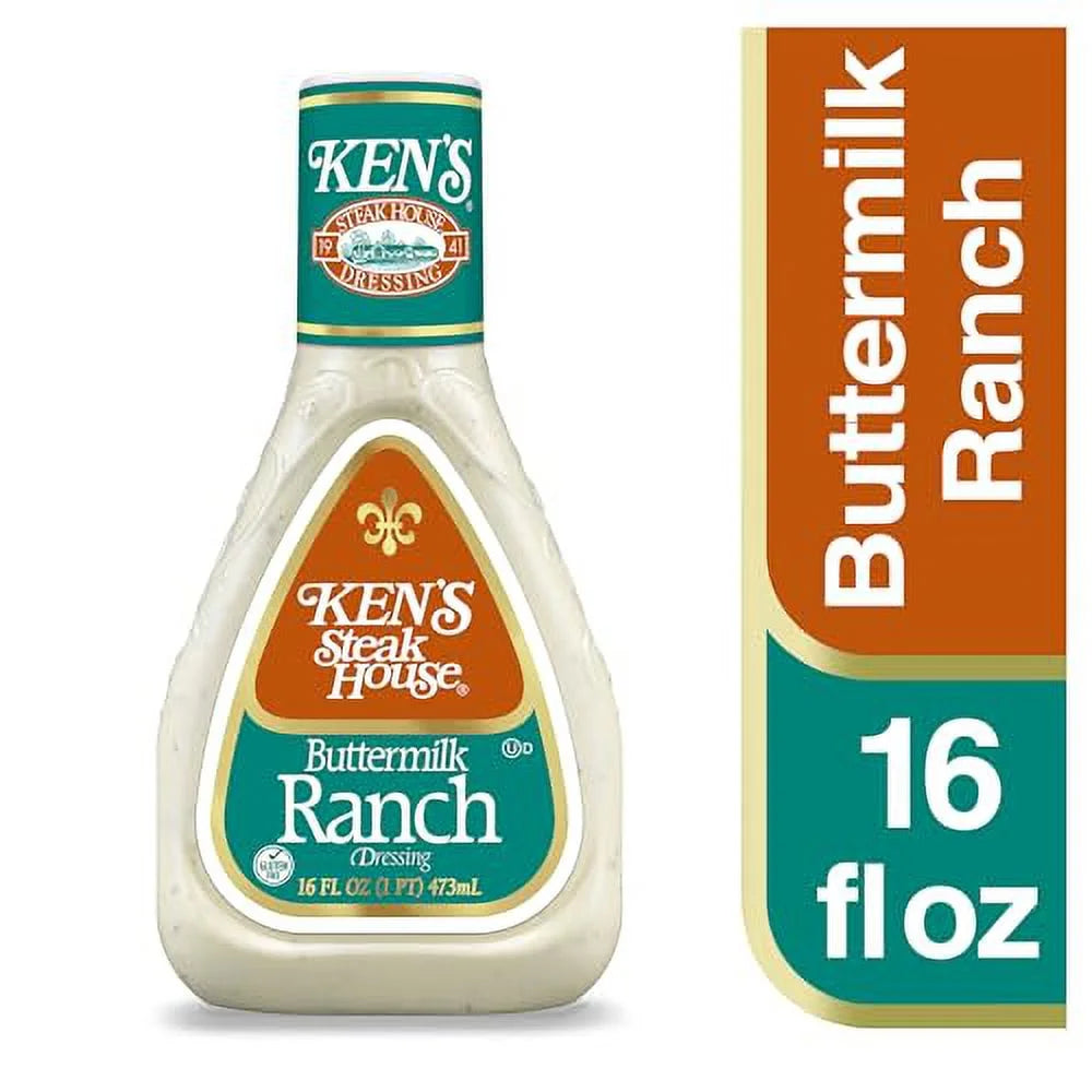 Buttermilk Ranch Dressing 16 oz Pack of 3 Y23953