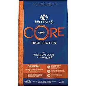 High Protein Wholesome Grains Dry Dog Food L489