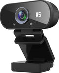 HD 1080P USB Webcam with Tripod and Privacy Cover, Pack of 2 A6355