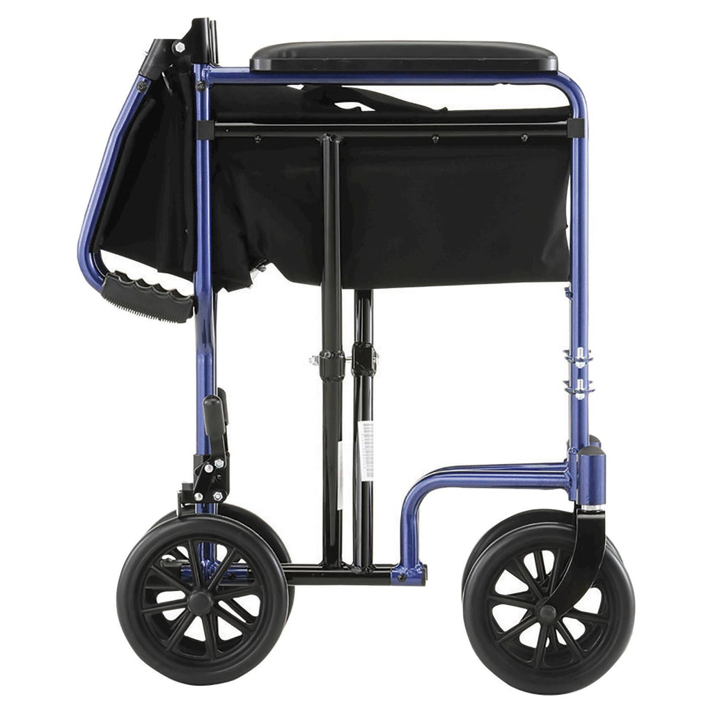 Lightweight Transport Chair Blue Q75347