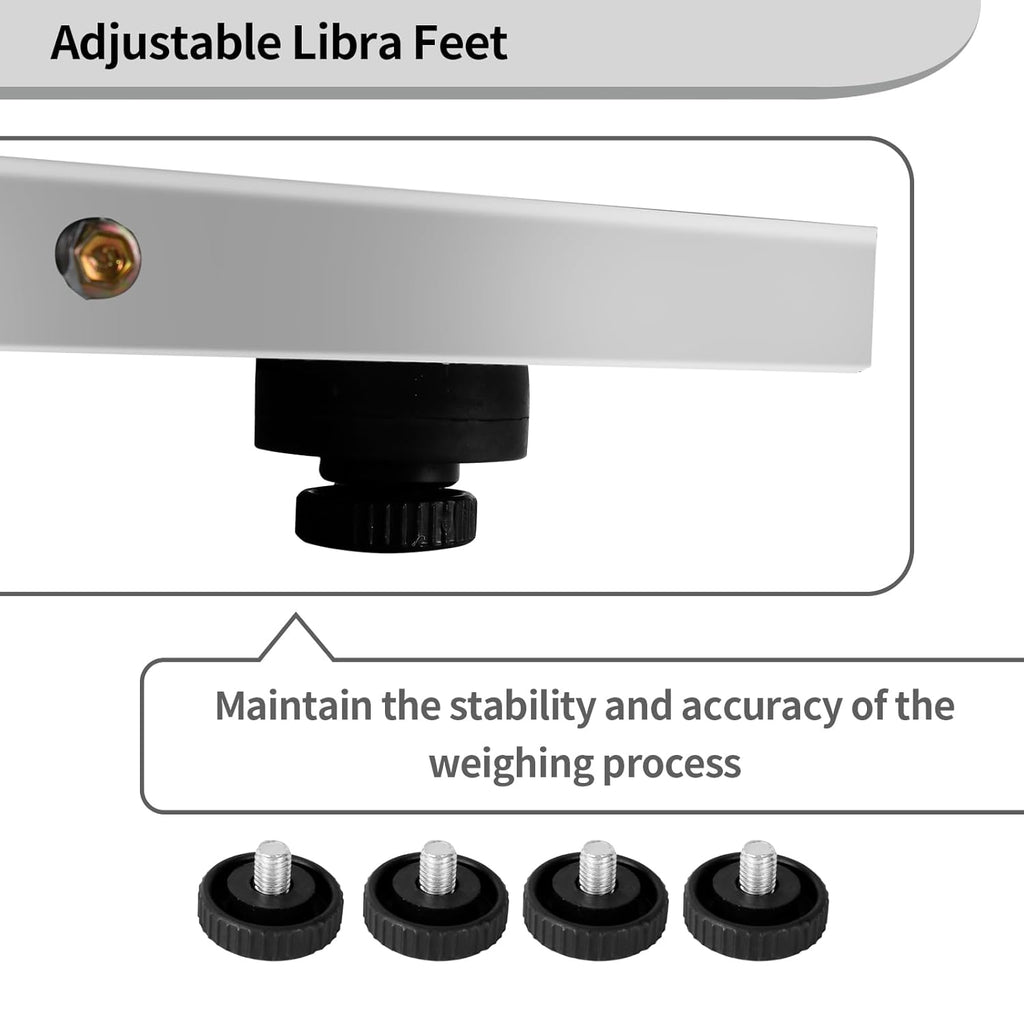 660Lbs x 0.2Lbs 21'' x 17'' Stainless Steel Platform Animal Scale R100938