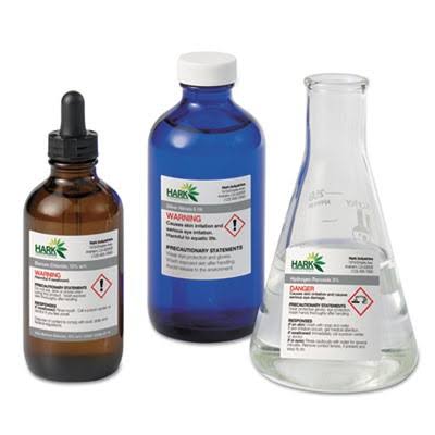 White 2 x 2 Chemical Labels, 600 Labels F2939
