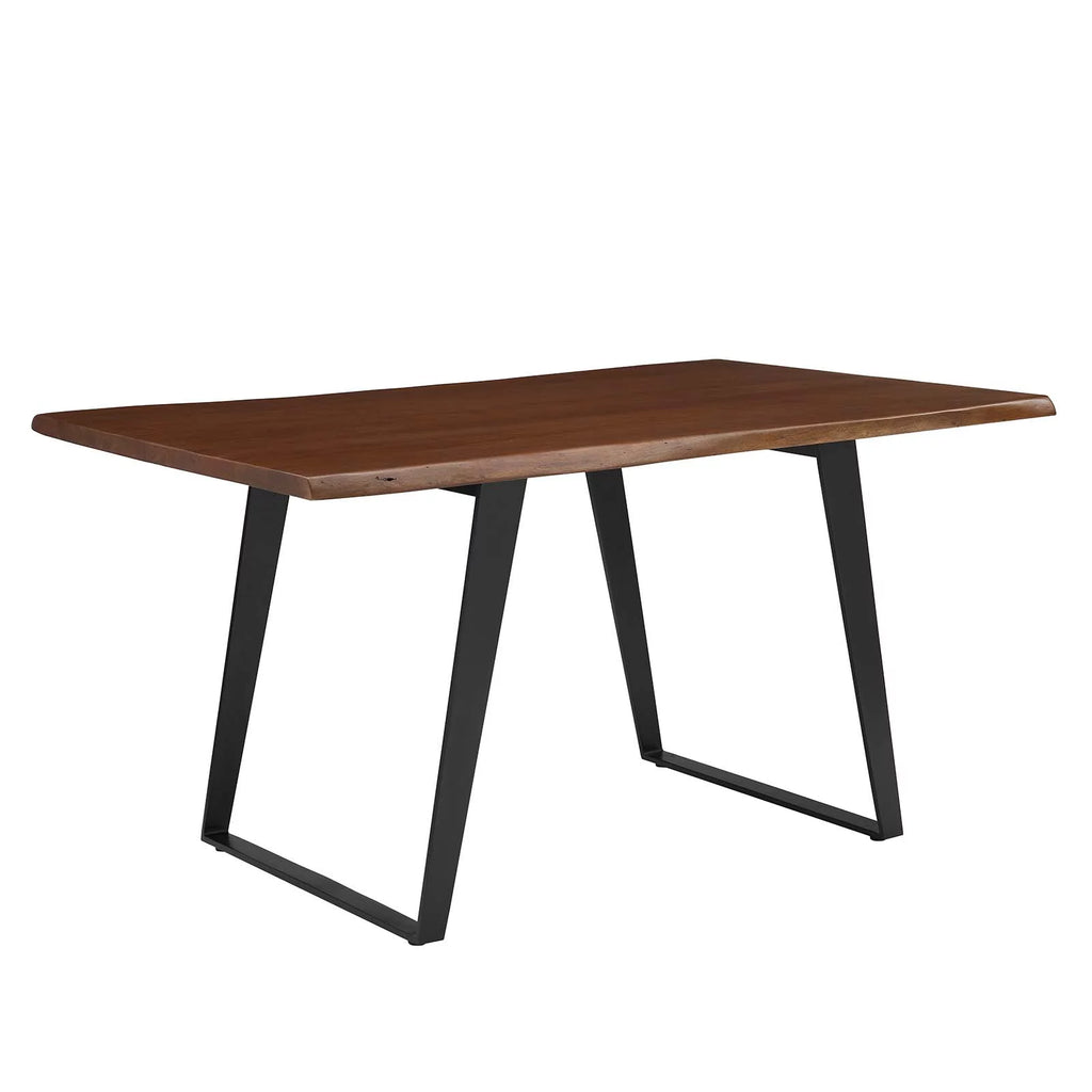 60" Live Edge Acacia Wood Dining Table M2306