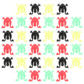200 Pcs Plastic Bouncing Frog Toys B8473