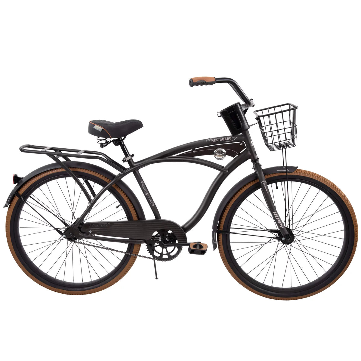 Charcoal 26 In. Single-Speed Cruiser Bike M62025