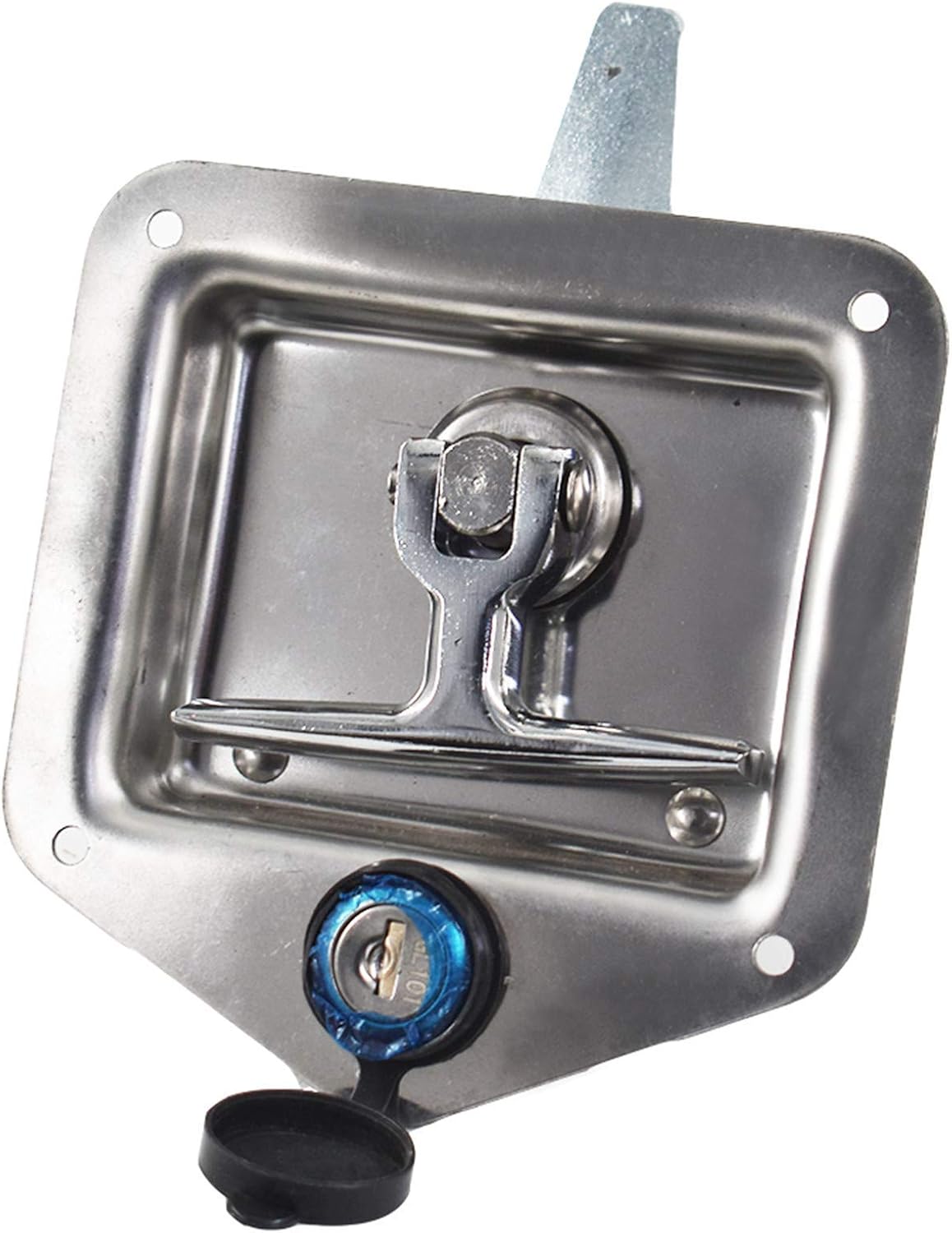 4 x Trailer Door Latch with Gasket T-Handle Latch with Keys 304 Stainless Steel Pack of 2 W9653