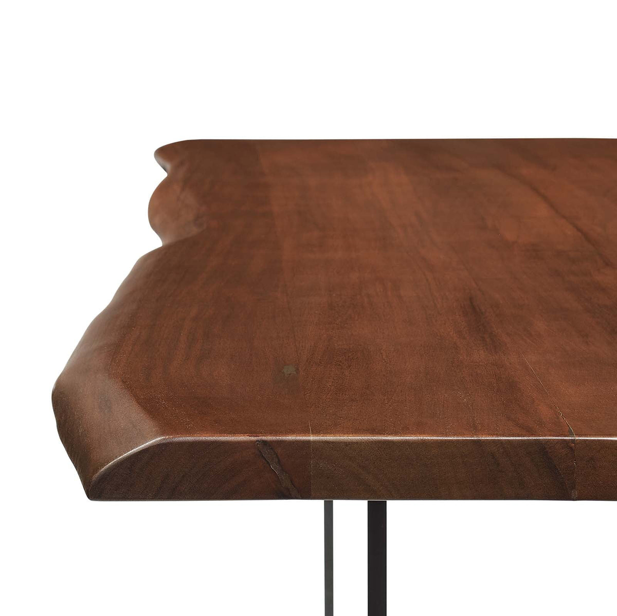 60" Live Edge Acacia Wood Dining Table M2306