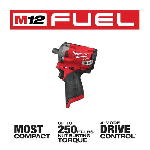 12V Lithium-Ion Brushless Cordless 1/2 in. Impact Wrench E947953