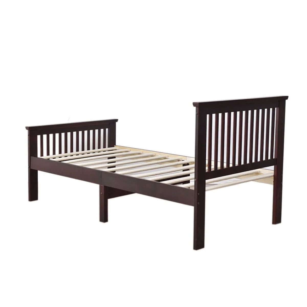 Pine Twin Bed and 2-Drawer Nightstand Set Y66122