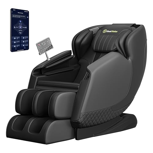Brown Zero Gravity SL-Track Shiatsu Massage Chair Recliner J62312