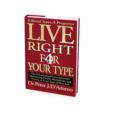 Live Right 4 Your Type Hardcover M986
