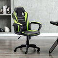Ergonomic Leather Recliner Racing Computer Chair G351477