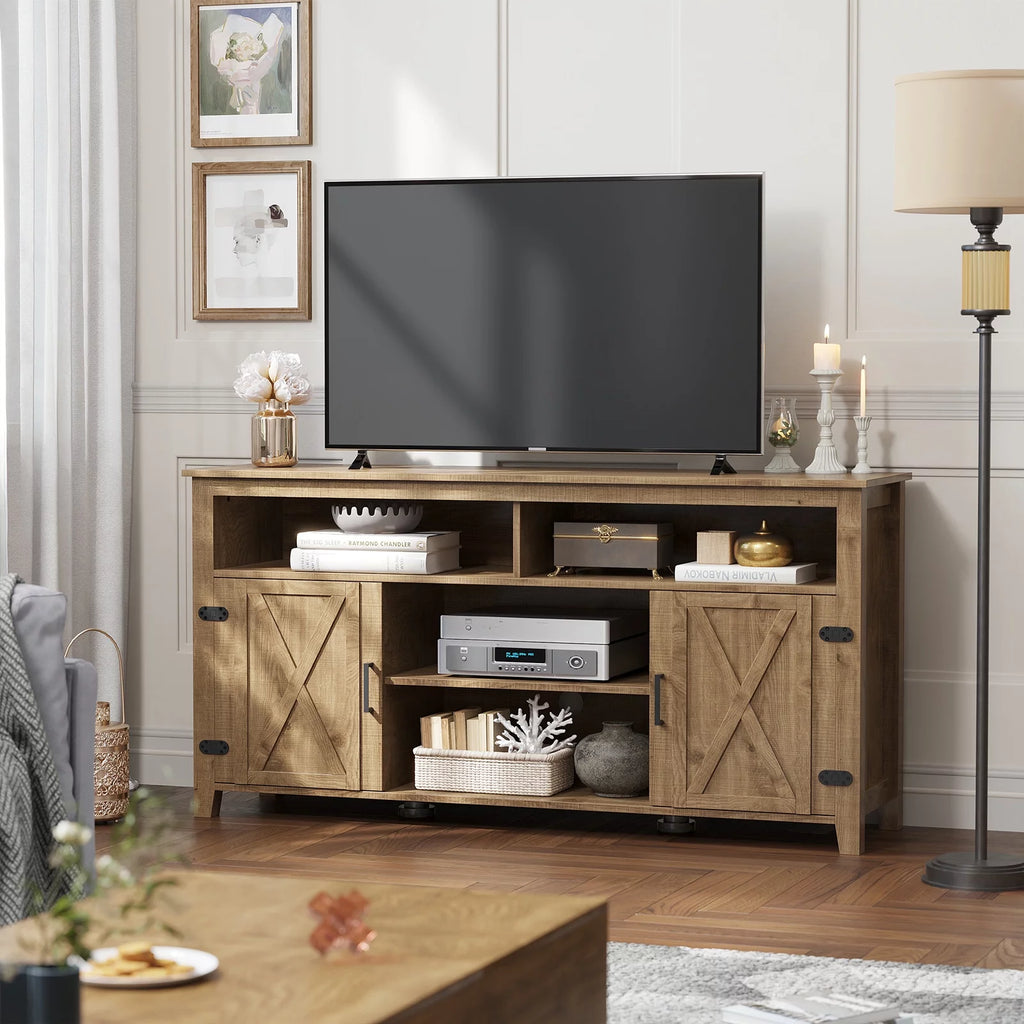 Farmhouse TV Stand for 65 Inch TV W591