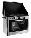Camping Outdoor Oven with 2 Burner Camping Stove K525197