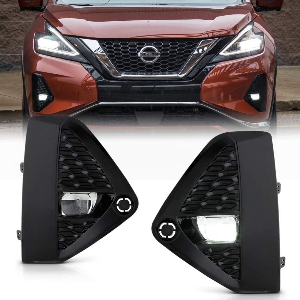 LED Bumper Fog Lights with Switch Assembly Pair P82669