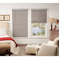 Cordless Faux Wood Blind in Grey R752576