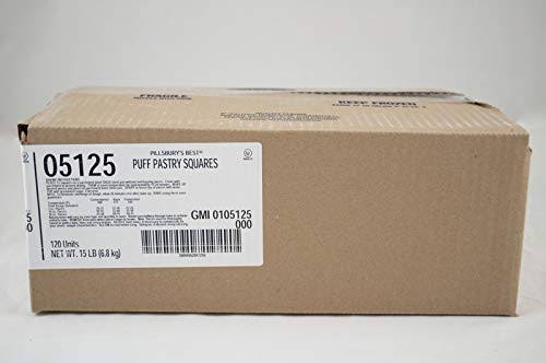 Frozen Puff Pastry Dough Squares 2 oz 120 ct F134478