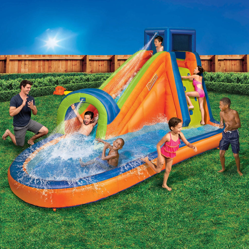 Inflatable Outdoor Backyard Water Slide Splash Toy J9144