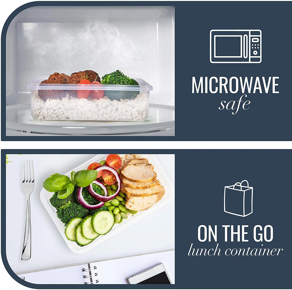 50 Pcs Airtight Food Storage Container Set with Lids Q59915