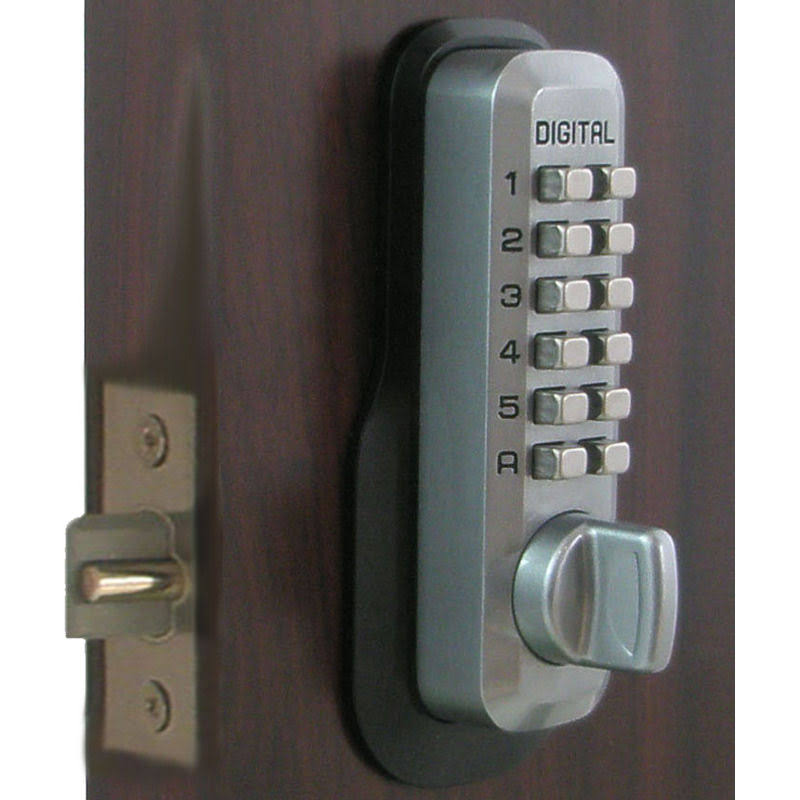 Mechanical Keyless Deadlocking Spring Latch Lock T937