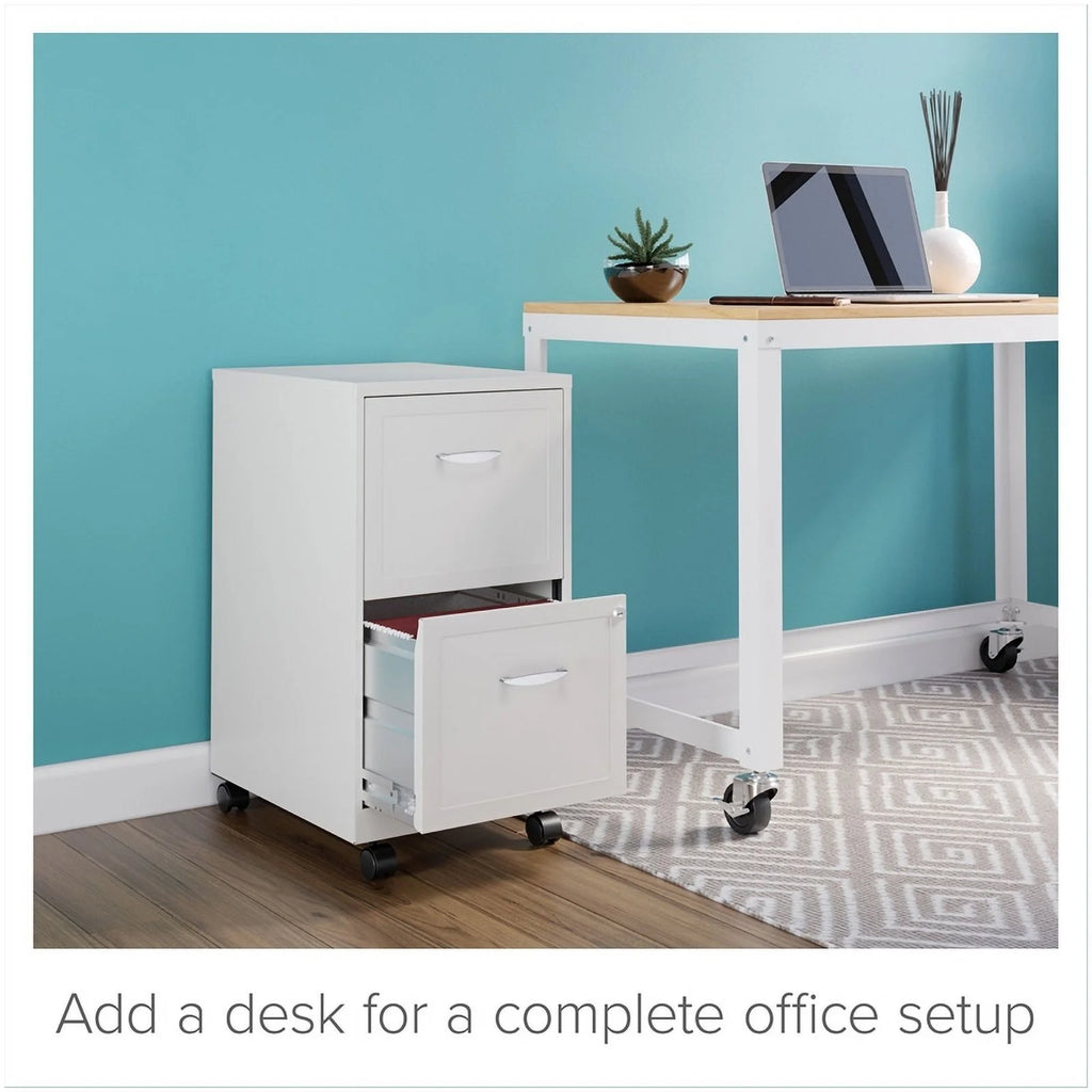 2 Drawer Steel Mobile File Cabinet I496