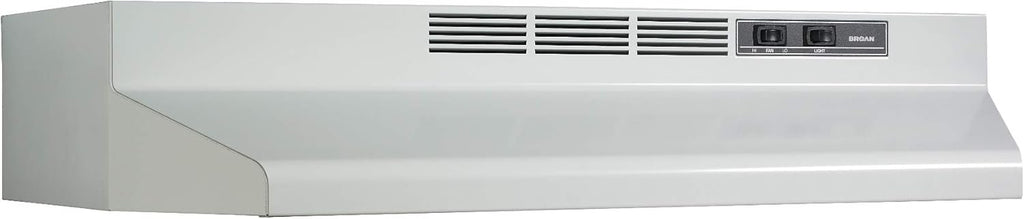 Black 30-Inch Two-Speed Convertible Range Hood Insert with Light Y9074