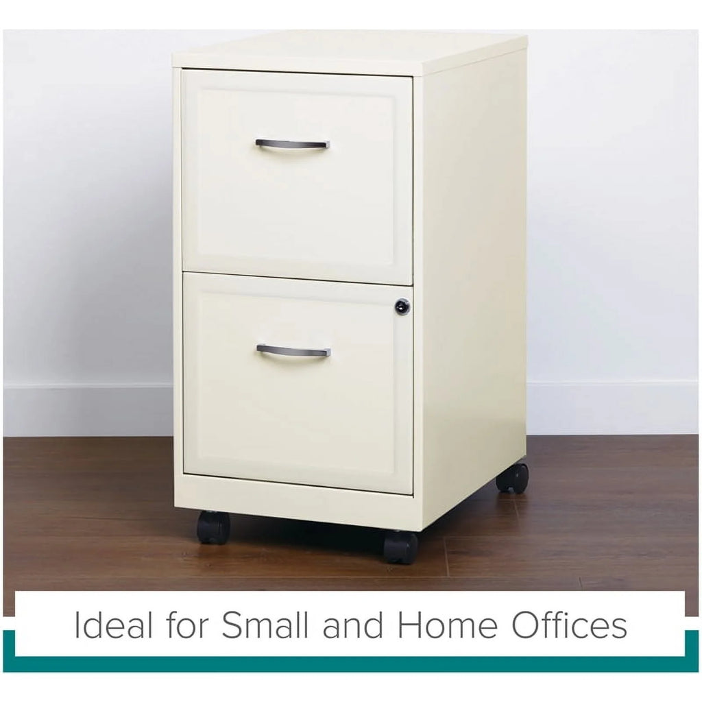 2 Drawer Steel Mobile File Cabinet I496