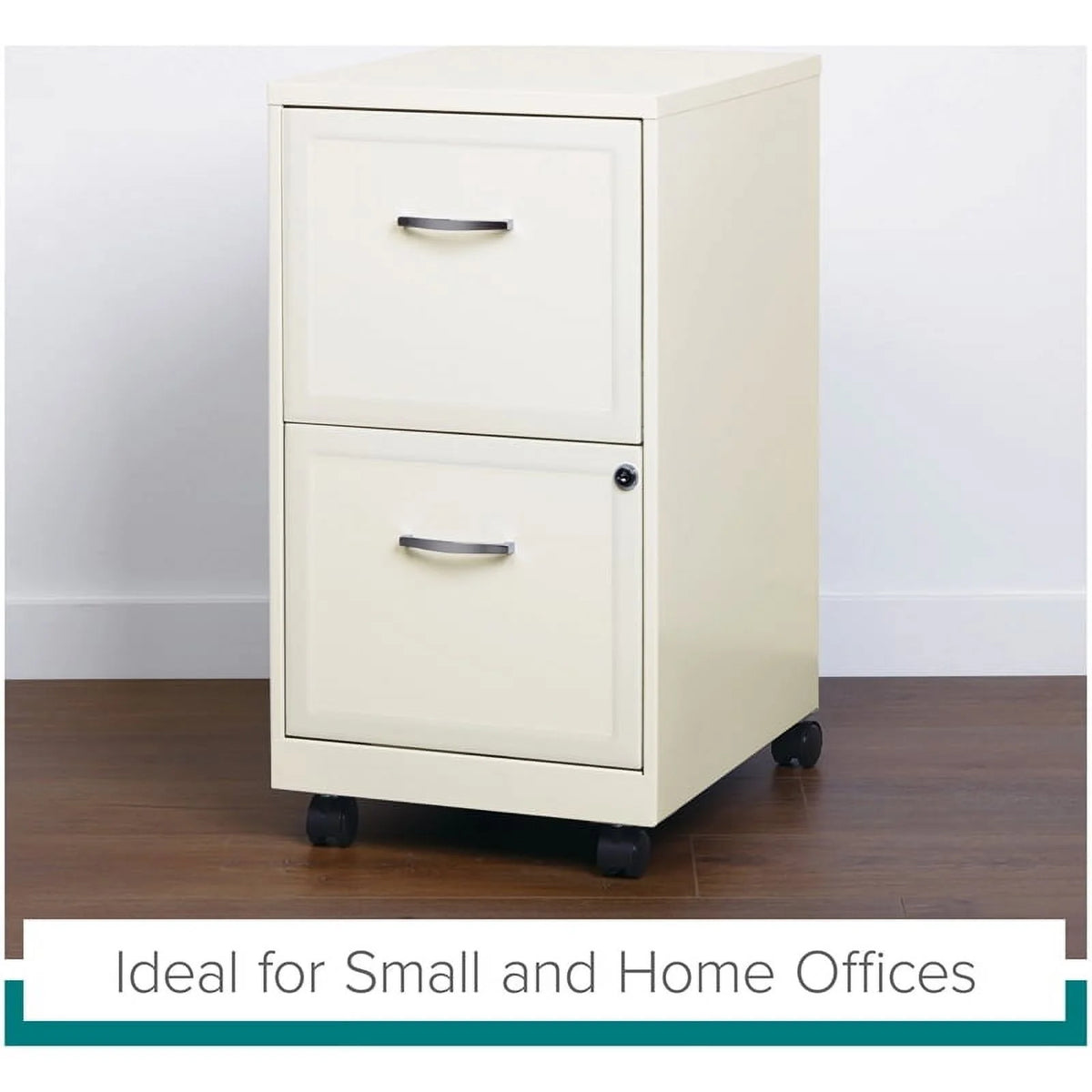 2 Drawer Steel Mobile File Cabinet I496