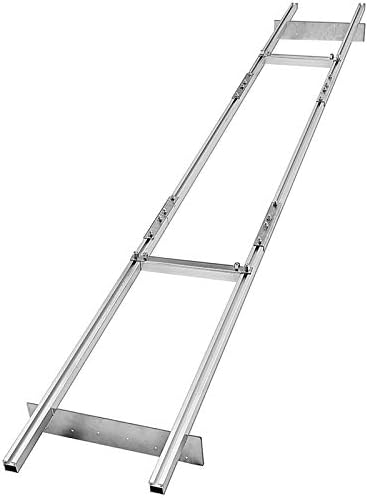9-Ft Rail Mill Guide System with 3 Crossbar Kits L168001