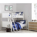 White Convertible Wood Bunk Bed S50453