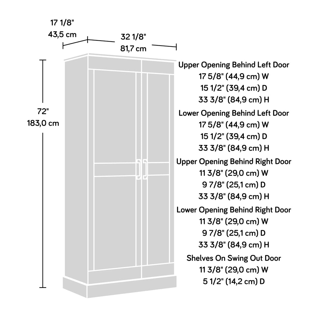 Spring Maple Finish Storage Cabinet F36733