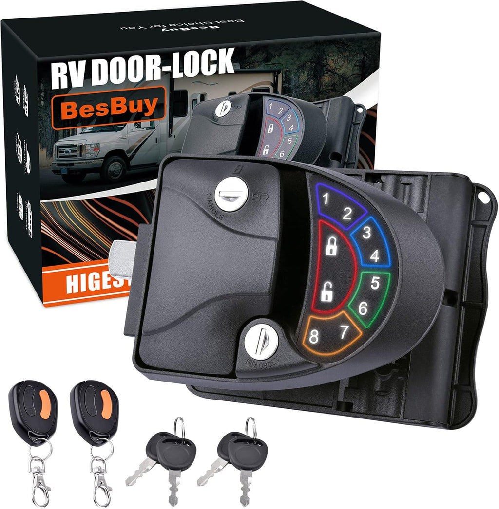 Keyless Entry RV Door Lock White K480996
