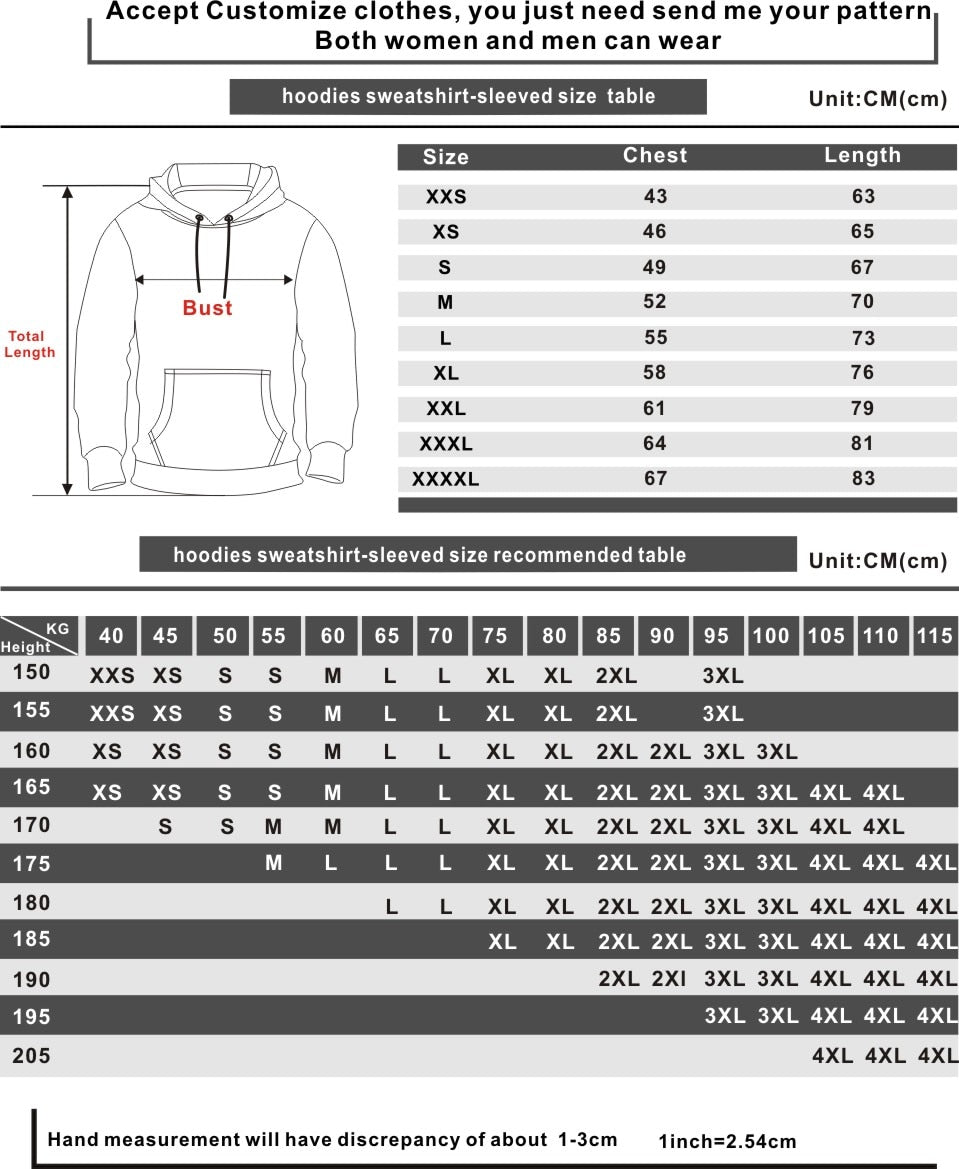 Hooded Sweatshirt Costume A714