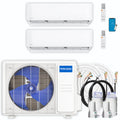 21,000 BTU 2 Zone Ductless Air Conditioner and Heat Pump G90332
