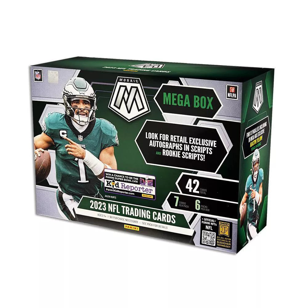 Football Trading Card Mega Box T5570