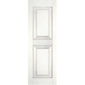 White Raised Panel Shutters Pair X74538