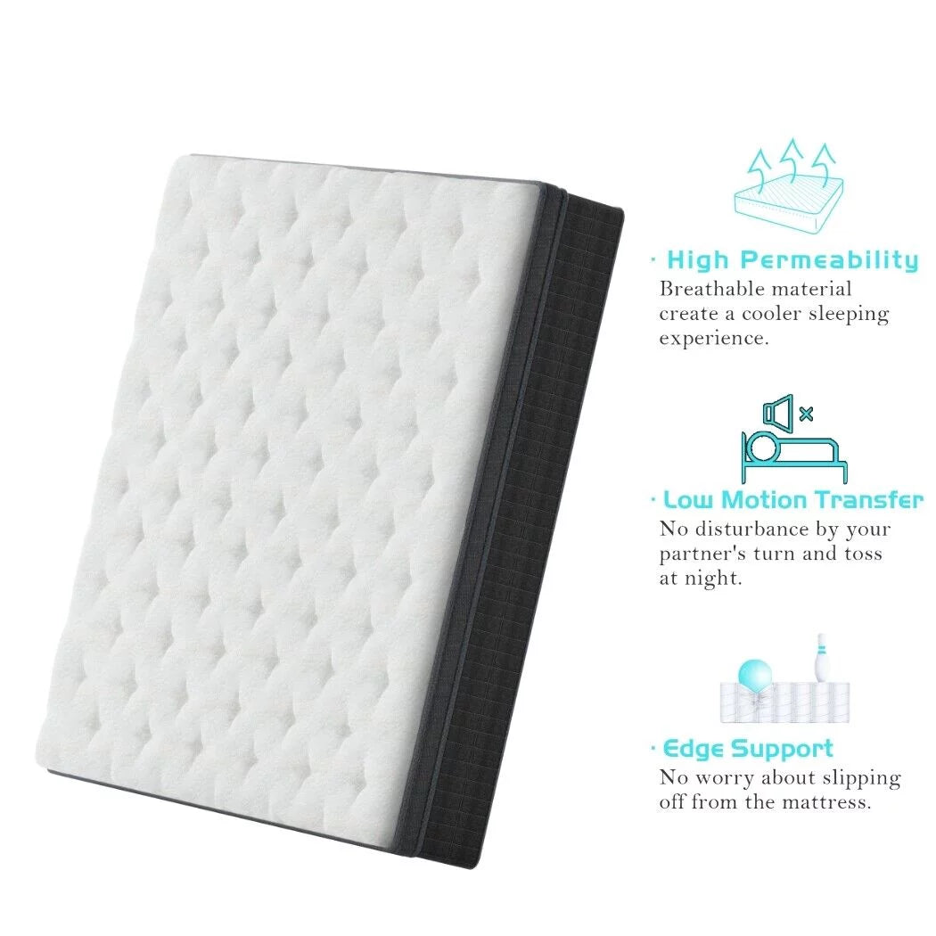 Queen Hybrid Medium Firm Mattress C126702