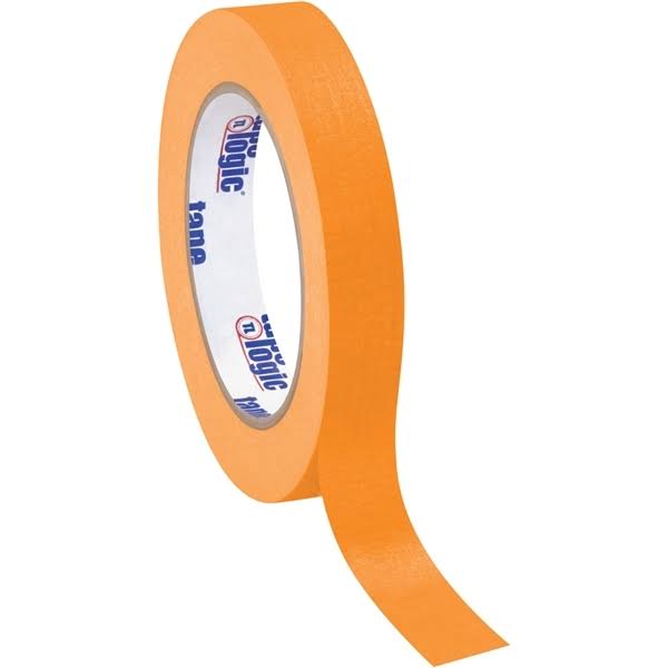 Orange 3/4x22 x 60 Yard Masking Tape (12 Roll/Case) I281