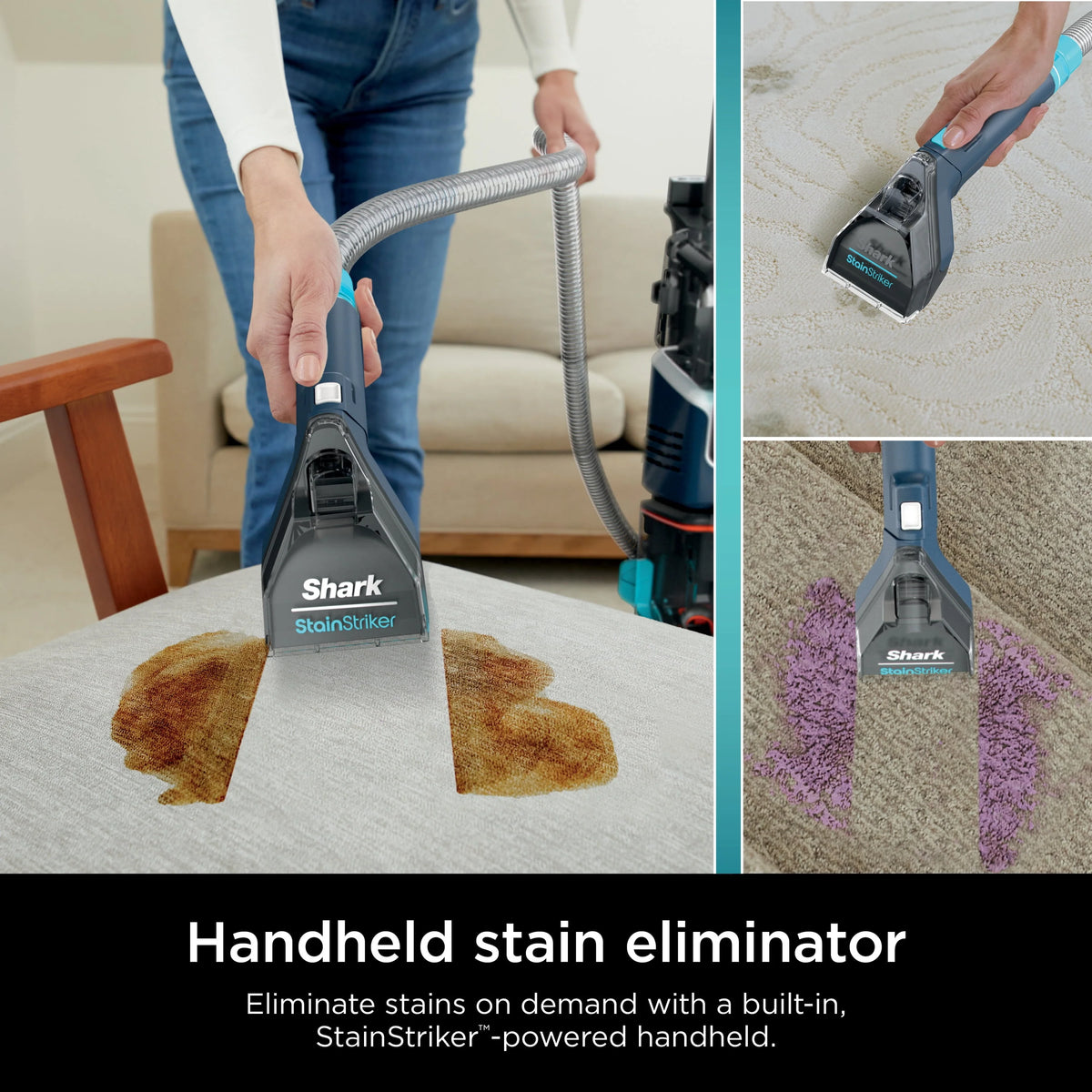 Upright Carpet & Upholstery Cleaner, Navy Q622
