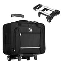 Black Rolling Laptop Bag with Wheels J6097