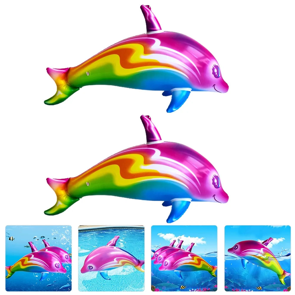2pcs Inflatable Dolphin Toys K9479