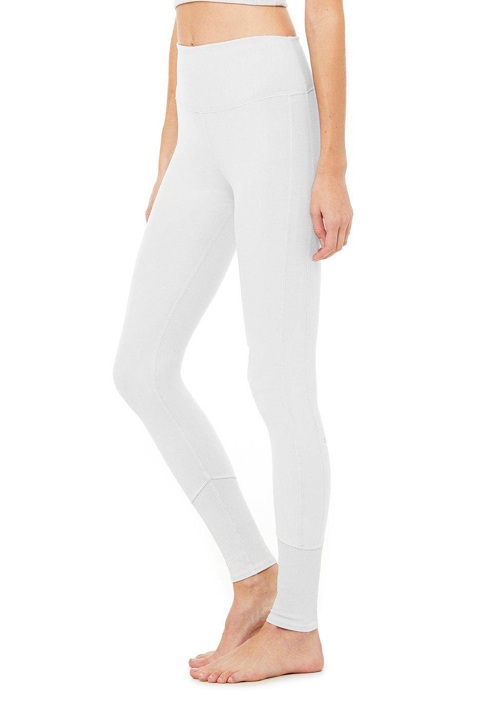 High Waist Sueded Lounge Legging G12503