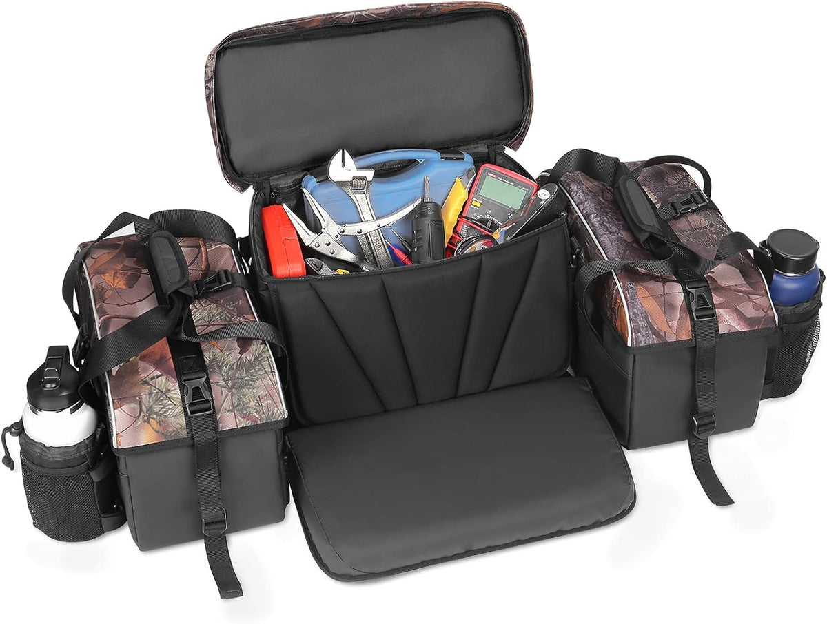 Camo Water-Resistant ATV Cargo Bag with Cooler J37149