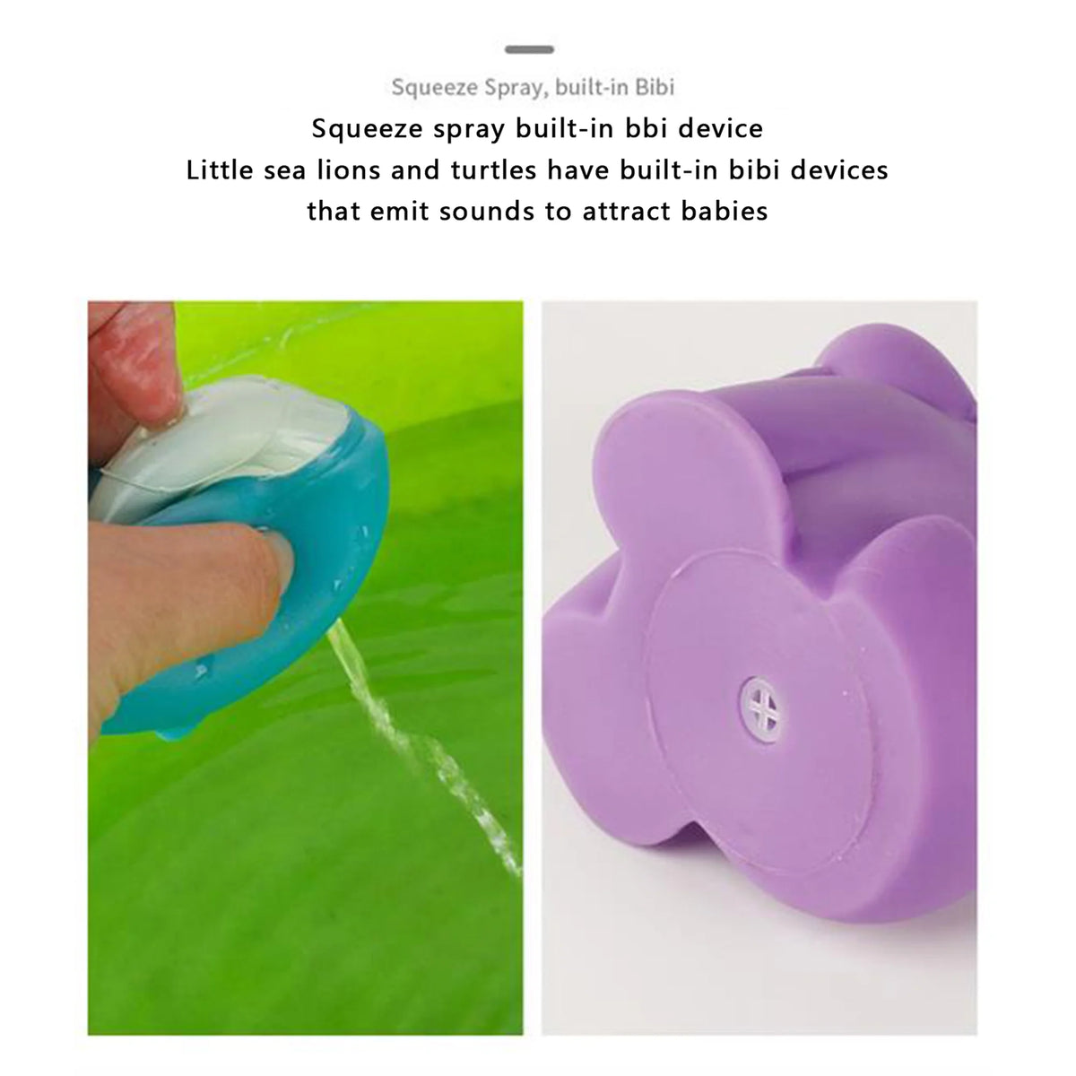 Baby Bath Toys Bathtub Toys with Net Color Changing Floating Pool Toys M363334
