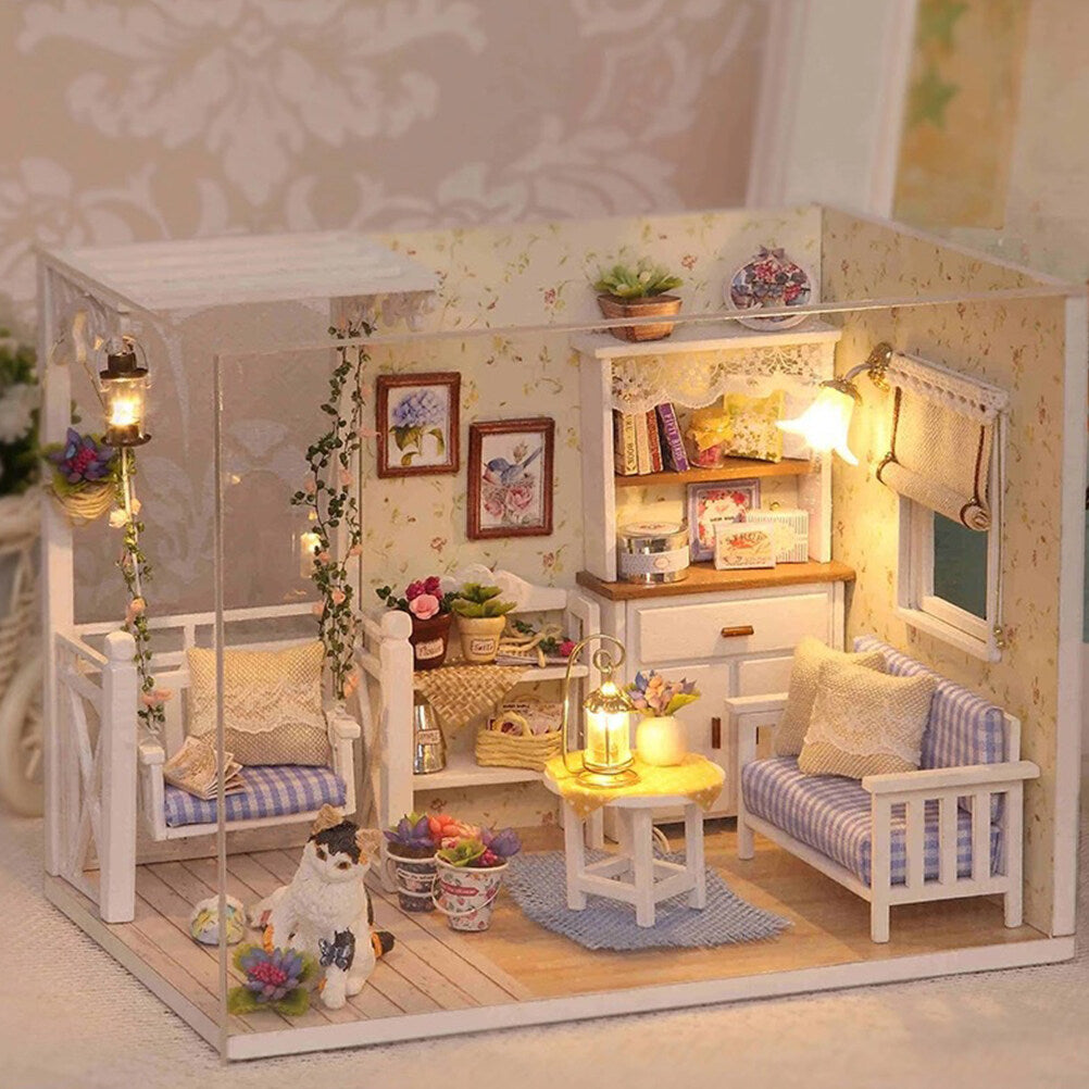 Mini DIY House Building Model Toy X500398